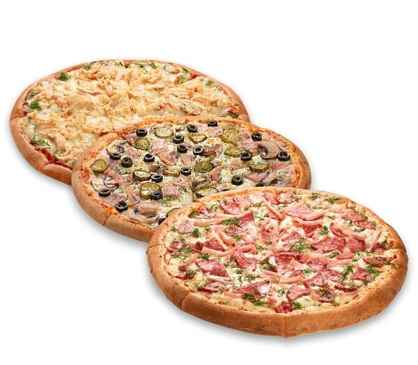 Комбо большое из 3 пицц