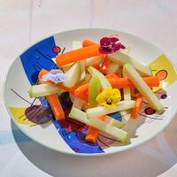 Морковно-яблочные палочки