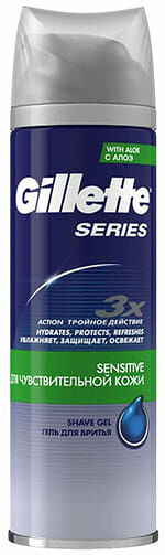Гель для бритья Gillette Sensit Skin 200мл