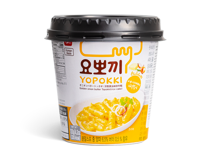 Рисовые Топокки Yopokki со сливочно-луковым соусом