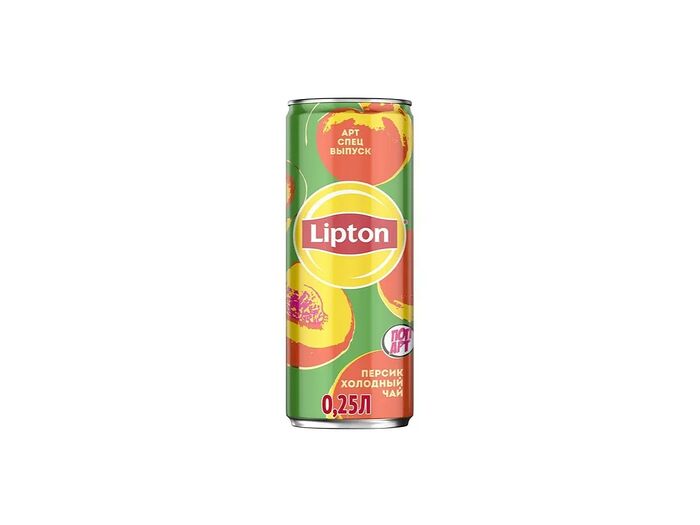 Чай Lipton персик холодный
