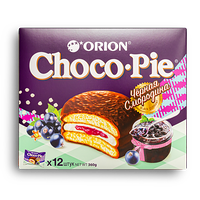 Пирожное Choco Pie Черная Смородина