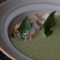 Крем-суп из брокколи на кокосовом молоке