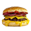 Фото к позиции меню Чизбургер Classic (с телятиной)