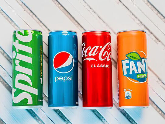 Coca-Cola, Fanta, Pepsi, Sprite