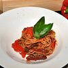 Фото к позиции меню Спагетти с запеченным перцем