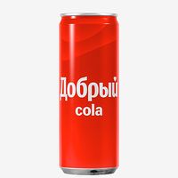 Газированный напиток Добрый Cola ж/б