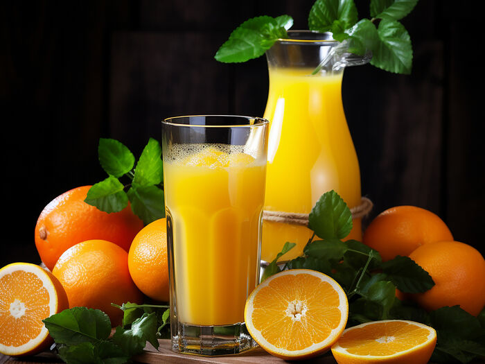 Freshly squeezed juice