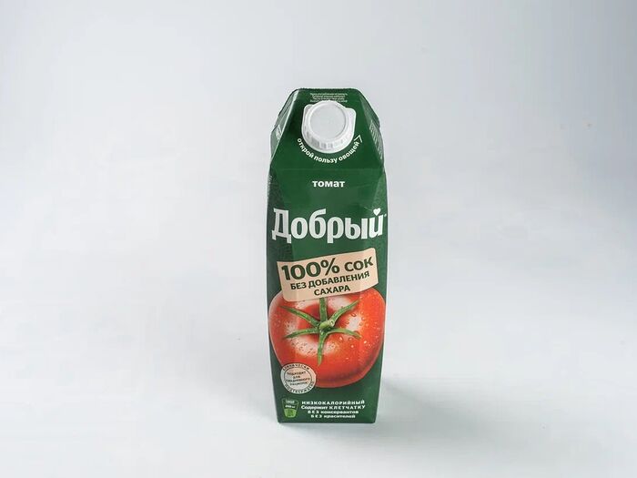 Сок добрый томат 1 литр