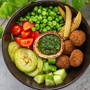 Фалафель Будда боул vegan