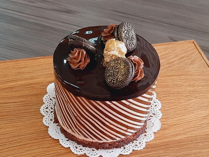 Пирожное Орео шоколадное
