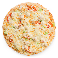 Пицца Летняя 26 см тонкое тесто