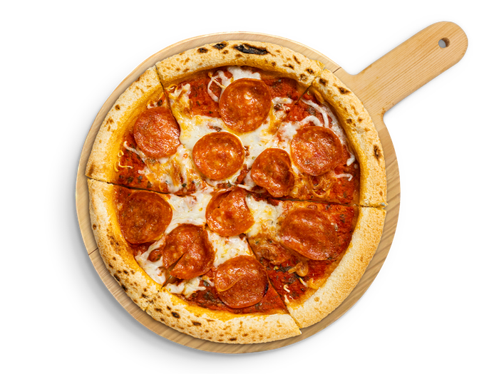 Неаполитанская пицца пепперони