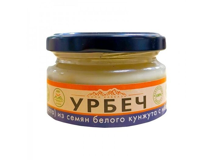 Урбеч дагестанский из семян белого кунжута с медом