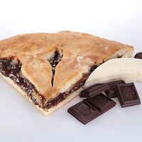 Осетинский пирог-бестселлер с бананом и шоколадом