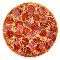 Пицца Фиеста 26 см тонкое тесто