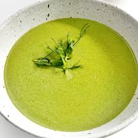 Крем-суп брокколи-шпинат