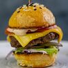 Фото к позиции меню Мини бургер с говяжьей котлетой и сыром Дор-Блю