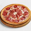 Фото к позиции меню Пицца Мясное плато на классическом тесте