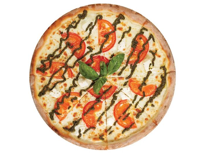 Пицца с сыром Фета и соусом Песто 30 (см)