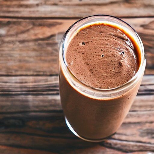Chocolate, Peanut Butter, & Banana Smoothie