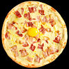 Фото к позиции меню Пицца с беконом (Карбонара)