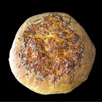 Хлеб-лепешка с моцареллой большая