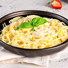 Фото к позиции меню Спагетти с сыром в сливочном соусе