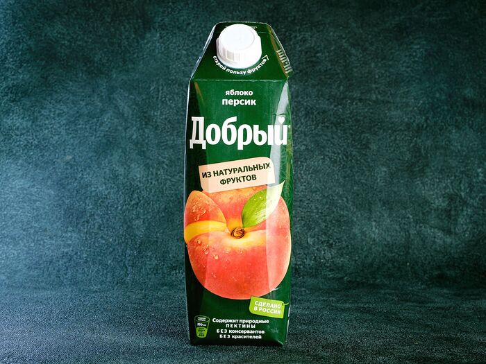 Сок Добрый Яблоко-персик