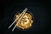 Рис wok с морепродуктами