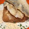 Фото к позиции меню Донской судак с картофельной зразой и соусом том-ям