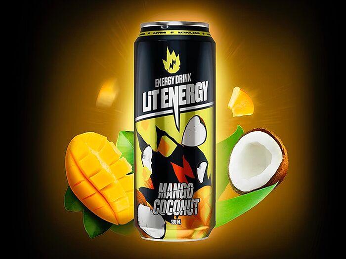 Lit Energy Mango Coconut