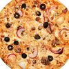 Фото к позиции меню Пицца Дары моря с соусом том ям (большая)
