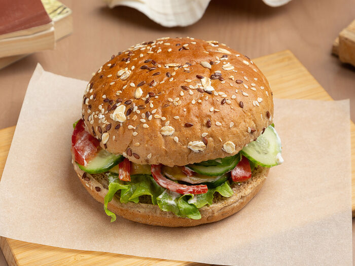 Сэндвич Вегетарианский на ржаной булочке