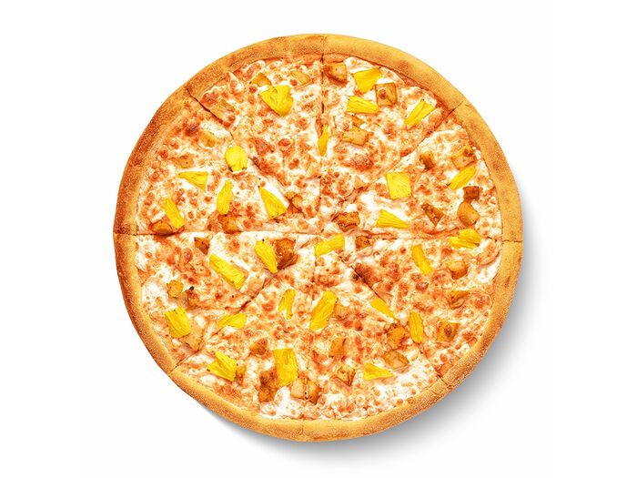 Пицца Ананазия на толстом тесте