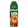 Фото к позиции меню Сок Добрый томатный с мякотью
