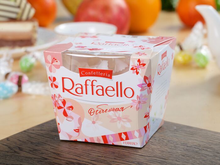 Конфеты Raffaello с миндальным орехом