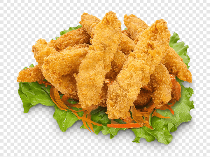 Chicken crispy tempura