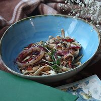 Лапша удон wok с морепродуктами