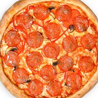 Средняя пицца Пеперони-томат