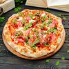 Фото к позиции меню Пицца Сальчичон с вялеными томатами
