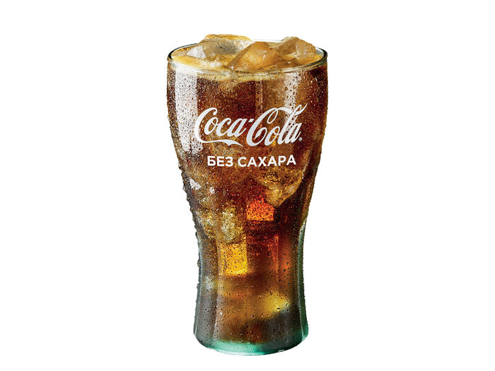 Coca-Cola Zero в стакане малая