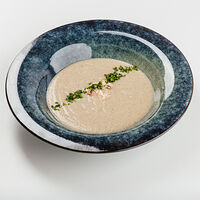 Грибной крем-суп с сухариками
