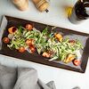 Фото к позиции меню Теплый салат с лососем и овощами