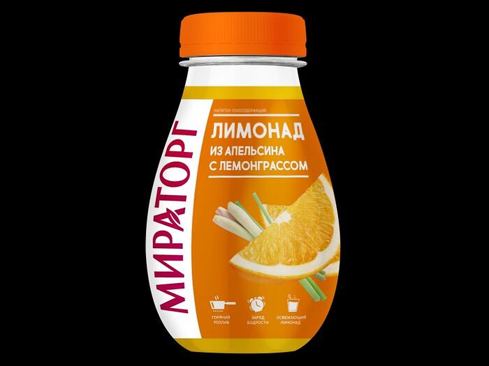 Лимонад Апельсин/Лемонграсс Мираторг