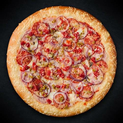 Пицца Дракон 30 см (толстое с сыром)