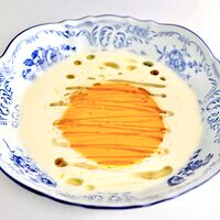 Крем-суп из тыквы, трюфель