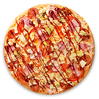 Пицца Фреш BBQ 26 см тонкое тесто