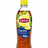 Lipton черный чай со лимоном