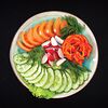 Фото к позиции меню Овощная тарелка